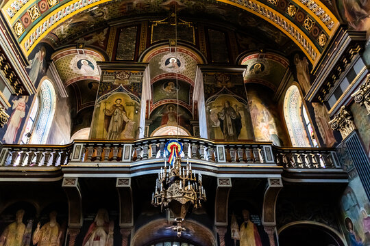 The Moon Church, also known as the Cathedral of the Assumption. Oradea, Romania
