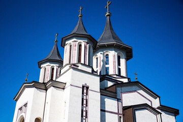 Fototapeta na wymiar Episcopal Cathedral Resurrection of the Lord, Oradea, Romania.
