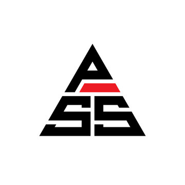 PSS triangle letter logo design with triangle shape. PSS triangle logo design monogram. PSS triangle vector logo template with red color. PSS triangular logo Simple, Elegant, and Luxurious Logo...