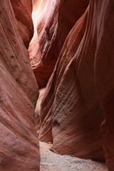 peek a boo canyon slot in Southern Utah near kanab