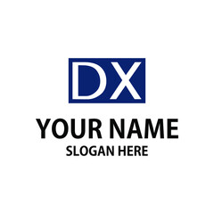 letter dx logo for company