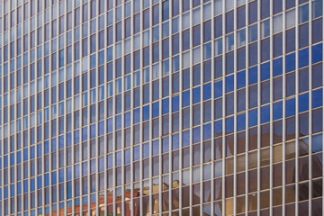 Fototapeta na wymiar Skyscraper glass abstract texture pattern