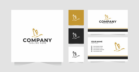 Goose logo design inspiration and business card