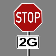 Stoppschild 2G