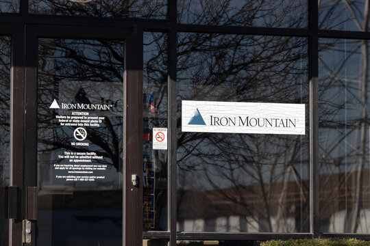 Iron Mountain Record Management location. Iron Mountain offers document shredding, scanning and record management services.