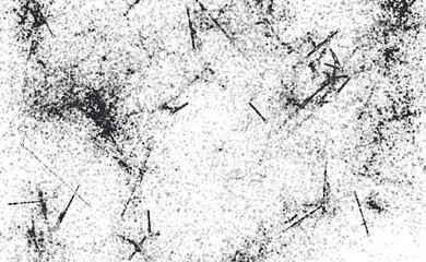Grunge Black and White Distress Texture.Dust Overlay Distress Grain ,Simply Place illustration over any Object to Create grungy Effect.