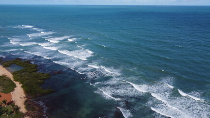 Fototapeta premium Praia de Búzios, Nísia Floresta, Rio Grande do Norte, Brazil.