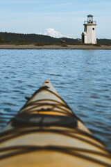 Kayaking in Summer in Gig Harbor Washington  