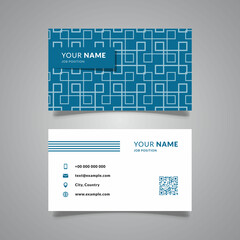 modern business card template design vector graphic