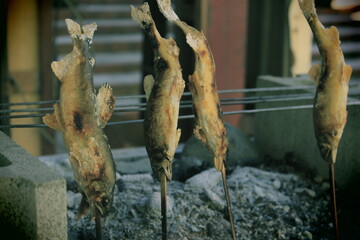 Charcoal-grilled Fish