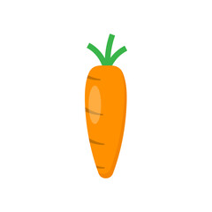 Carrot icon design template vector isolated illustration