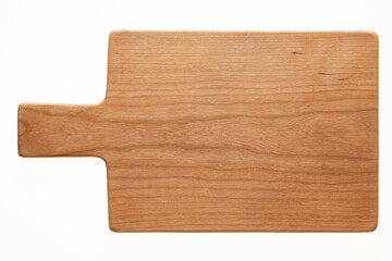 Handmade cherry wood cutting board, handmade cherry wood pallet.