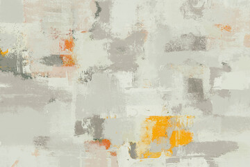 Abstract grey grunge background texture with a hint of orange and yellow.  
