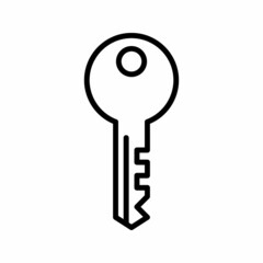 house key hole vector icon