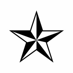 star logo icon vector