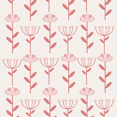 pattern pastel flowers