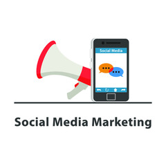 seo social media marketing in smartphone