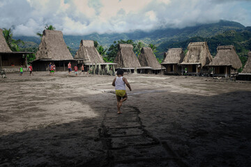 Gurusina traditional village is located in Bajawa, Flores, Indonesia. The village is currently home...