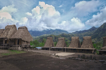 Gurusina traditional village is located in Bajawa, Flores, Indonesia. The village is currently home to 33 families belonging to 3 separate. The village looks and feels as ancient as the beliefs.