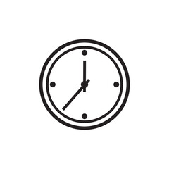 clock icon vector design templates