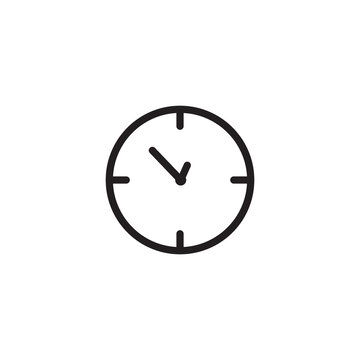 clock icon vector design templates