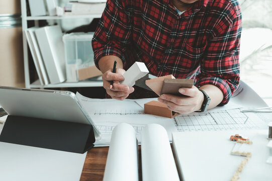 Architectural designer Choosing Residential Building Decoration Materials, Residential Designers, Home Furnishings, Working at Home, Construction cost estimation, building model, best search analysis