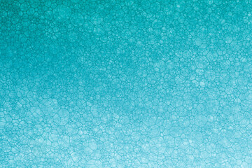 Blue biotechnology texture,Transparent blue abstract molecule model over blurred blue molecule background. Concept of science, chemistry, medicine and microscopic research