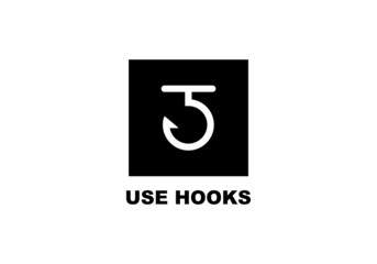 Use hooks simple flat icon vector illustration