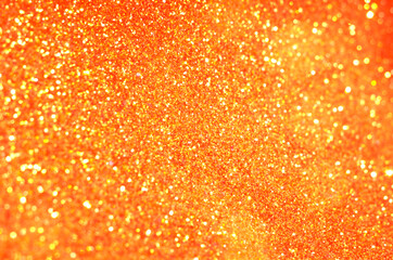 Festive shiny orange background