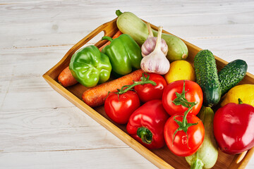 vegetables fresh food diet health launch nutrition wood background