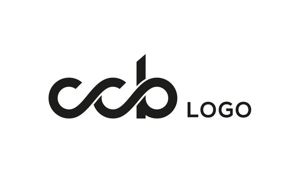Letter CCB creative logo design vector