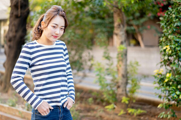 Fototapeta premium 美しい日本女性