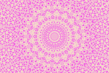 Purple and Pink Abstract kaleidoscope background. kaleidoscope texture design. multicolor kaleidoscope. Kaleidoscopic pattern. Mandala pattern. Batik Pattern