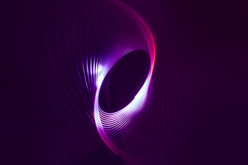 Series of abstract light experiments, showing movement and complex patterns. Great for technology or to illustrate thoughts and complex arrangements. 