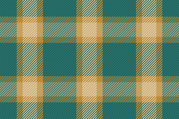 Seamless pattern of scottish tartan plaid. Repeatable background with check fabric texture. Vector backdrop striped textile print.