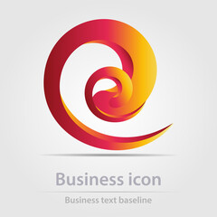 Originally designed  color illustration of  business icon,logo, sign symbol
