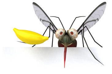 Mosquito - 3D Illustration