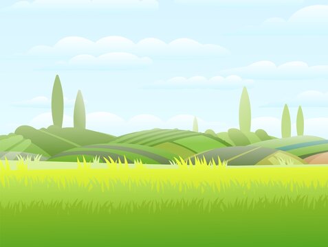 Cartoon Grassy Field Images – Browse 503 Stock Photos, Vectors, and Video |  Adobe Stock