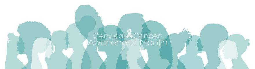 Cervical Cancer Awareness Month banner.