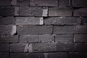 Vintage of old brick wall texture background