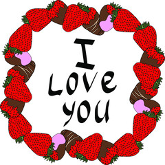 happy valentine's day frame with the inscription