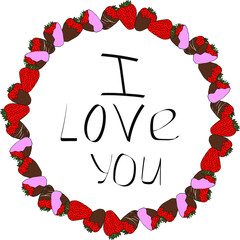 happy valentine's day frame with the inscription