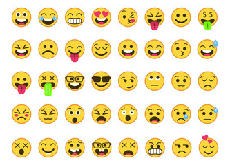 Collection of Cute Cartoon Emoji