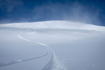 Obraz premium スキー場の風景