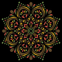 Mandala colored