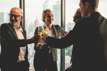 Business People Party Celebration after working