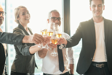 Business People Party Celebration after working