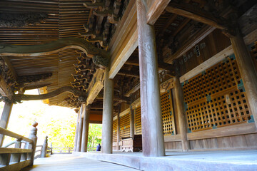 古都鎌倉にある、比企能員ゆかりの古刹、妙本寺の祖師堂