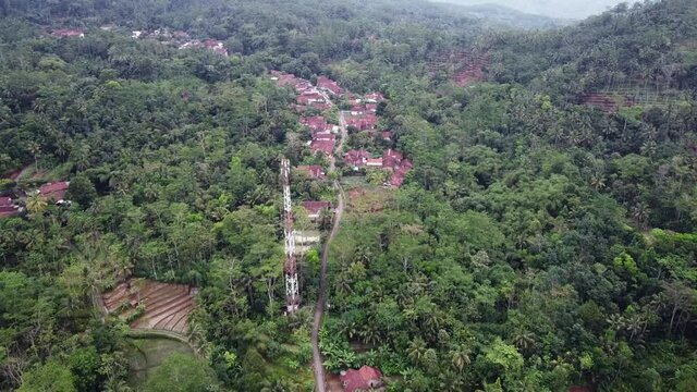 green village at valey