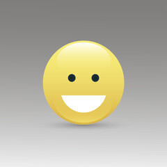 Set of smile icons. emoji. emoticons	